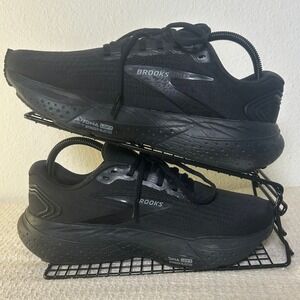 Brooks Glycerin 21 Womens Running Shoes Triple Black Size 10 Medium 1204081B020